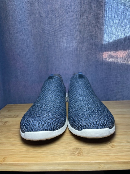 OluKai Alapa Slip On 10396-VIDE Navy Blue Knit Mesh Casual Shoes Sz 13 EUC! main image 6
